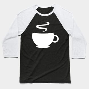 Minimal Coffee Cup Baseball T-Shirt